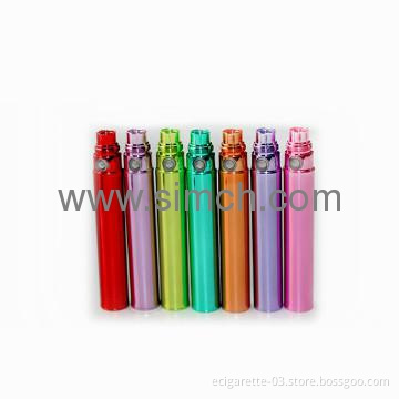 Hot selling colorful ego s battery for e cigarette